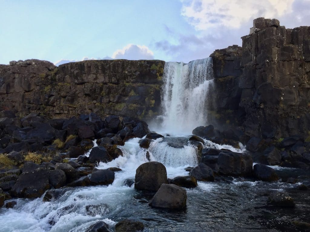 Wasserfall Thingvellir