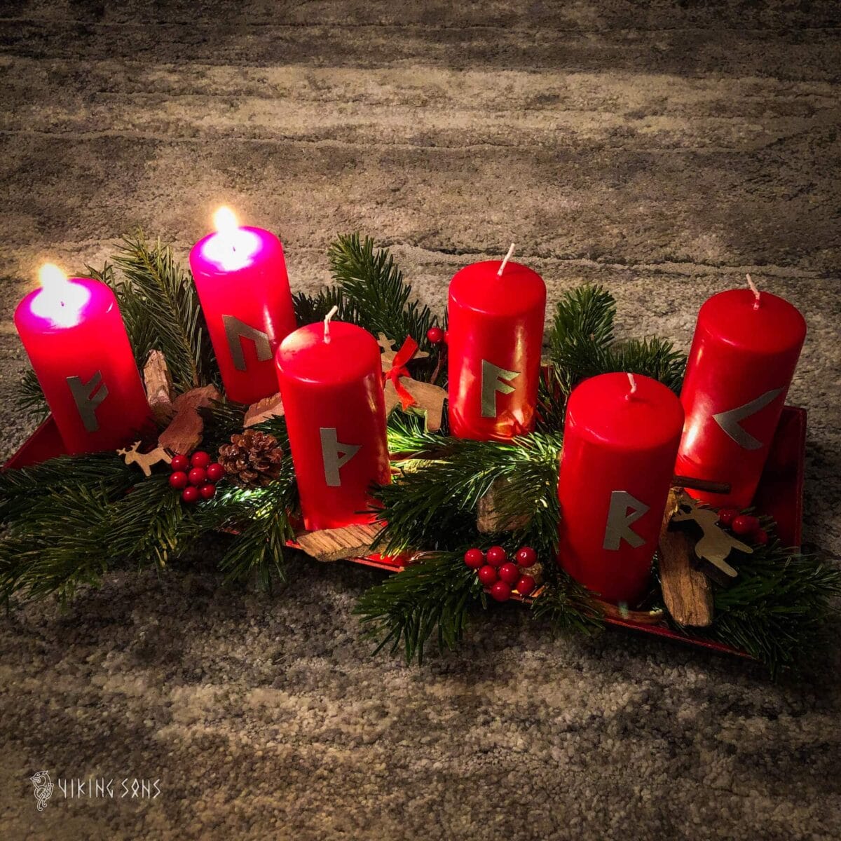 Der Vänt-Leuchter – Väntljusstaken