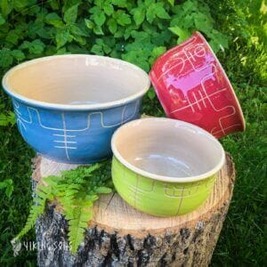 Keramikgeschirr Galdrastafir