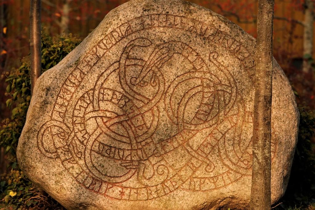 Runenstein in Trelleborg - Schweden