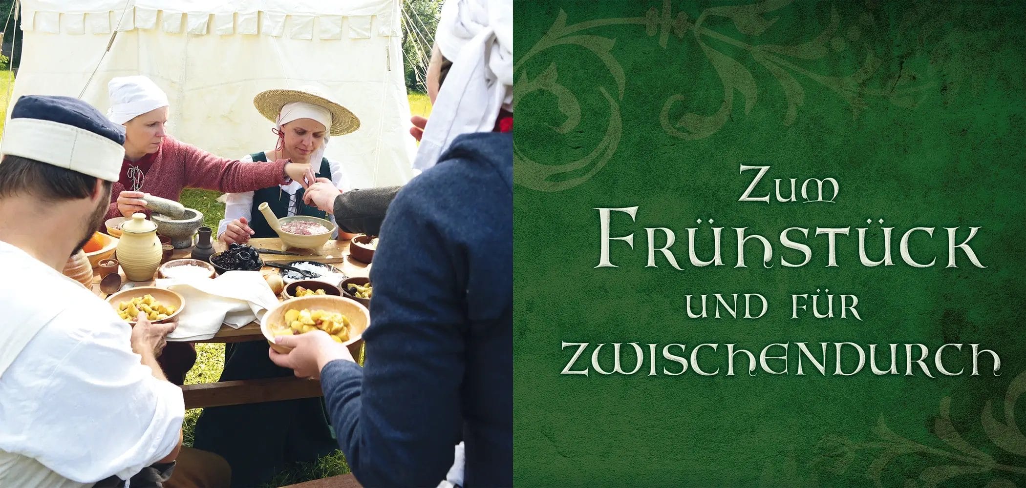 Lagerküche - Mittelalterlich Kochen auf offenem Feuer – Bild 6