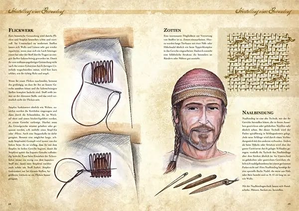 Bekleidung des Mittelalters - Wikinger 6