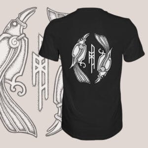 Hugin und Munin - Binderune Shirt