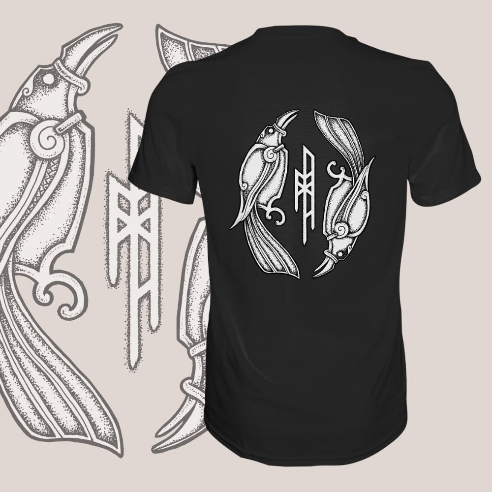 Hugin und Munin - Binderune Shirt