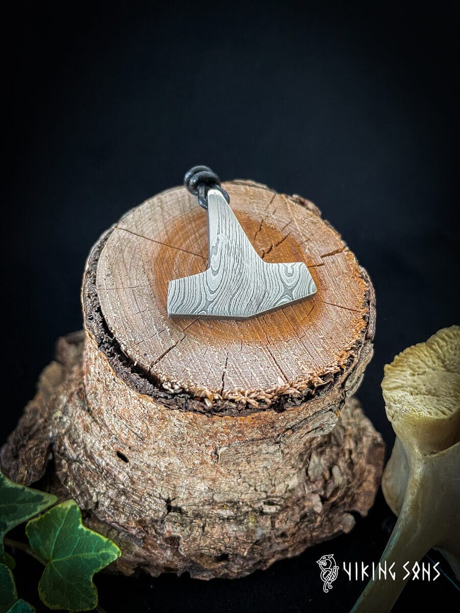 Thorshammer aus Damaszenerstahl - 3