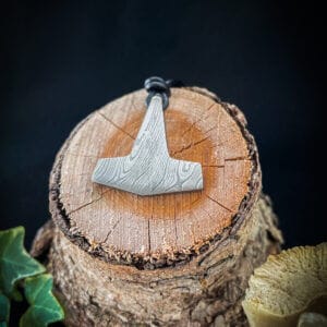 Thorshammer aus Damaszenerstahl