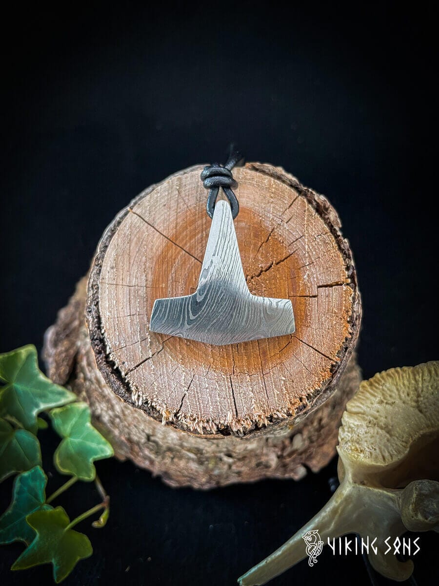 Thorshammer aus Damaszenerstahl - 2