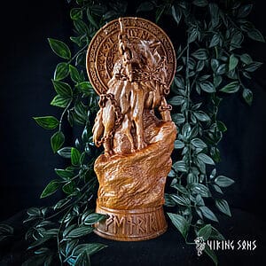 Figur des Wolfes Fenrir