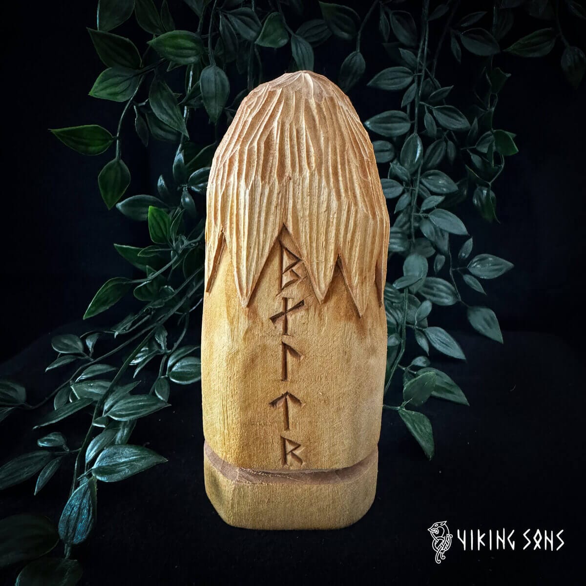 Handgeschnitzte Götterfigur Balder