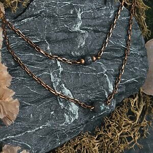 Layering Halskette mit Labradorit