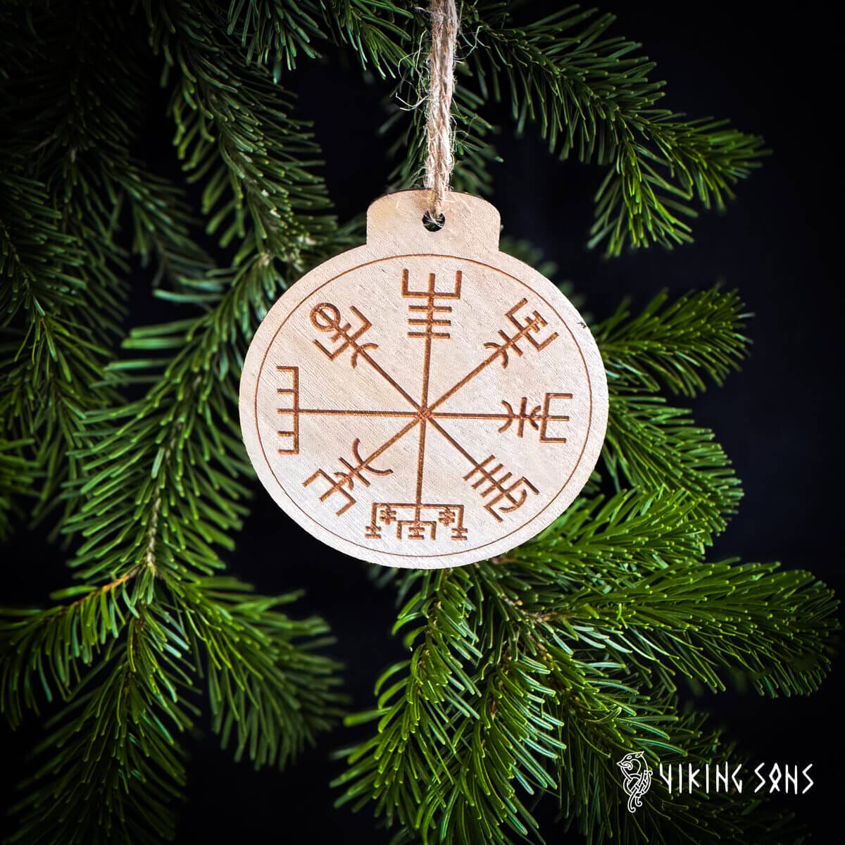Wikinger Weihnachtsschmuck - Vegvisir
